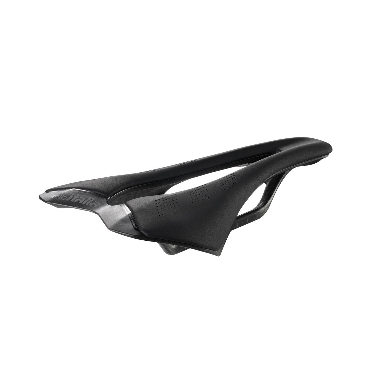 Saddle SELLE ITALIA SLR CARBON SUPERFLOW S3 130 mm Carbon Rails