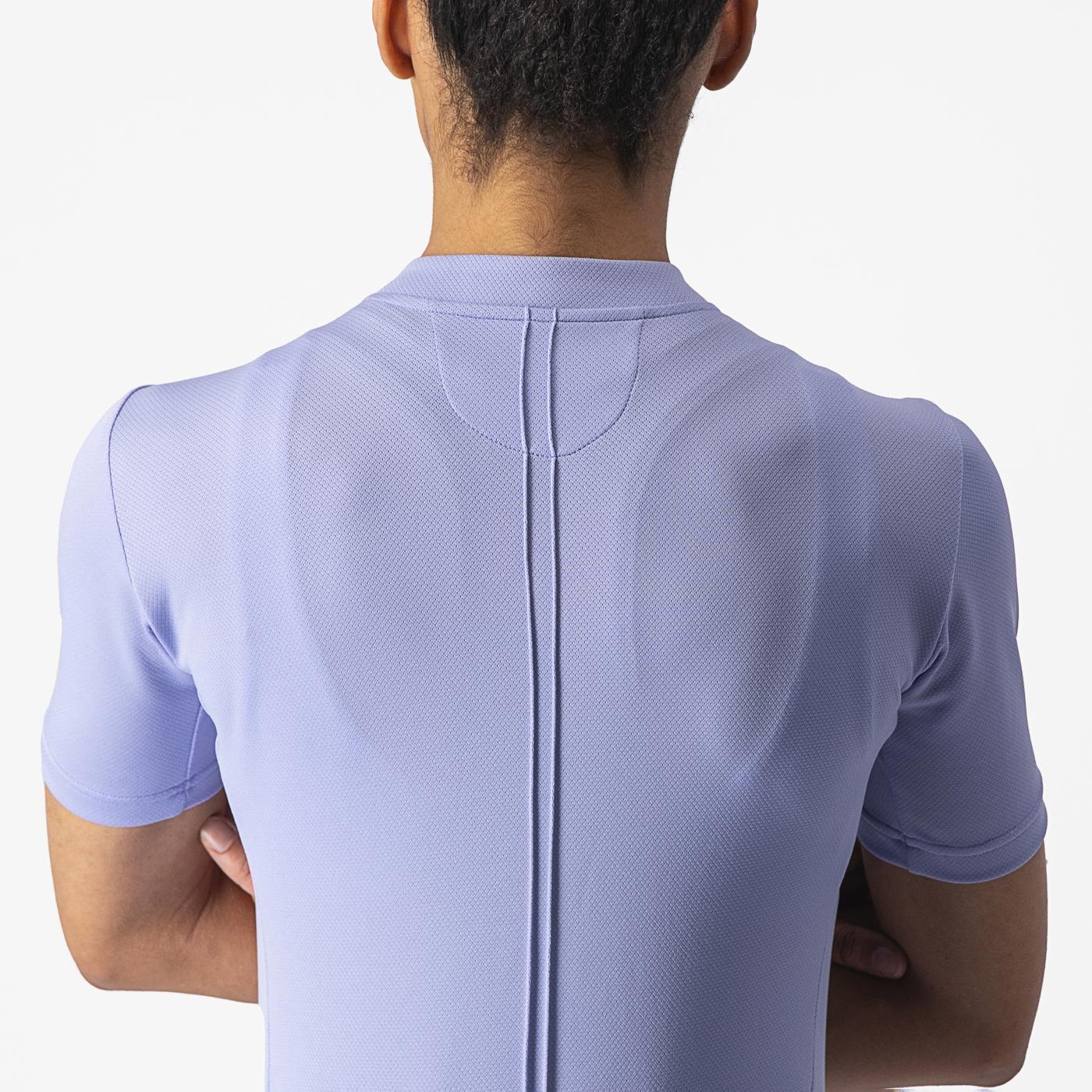 CASTELLI ANIMA 4 Short Sleeve Women's Violet Jersey