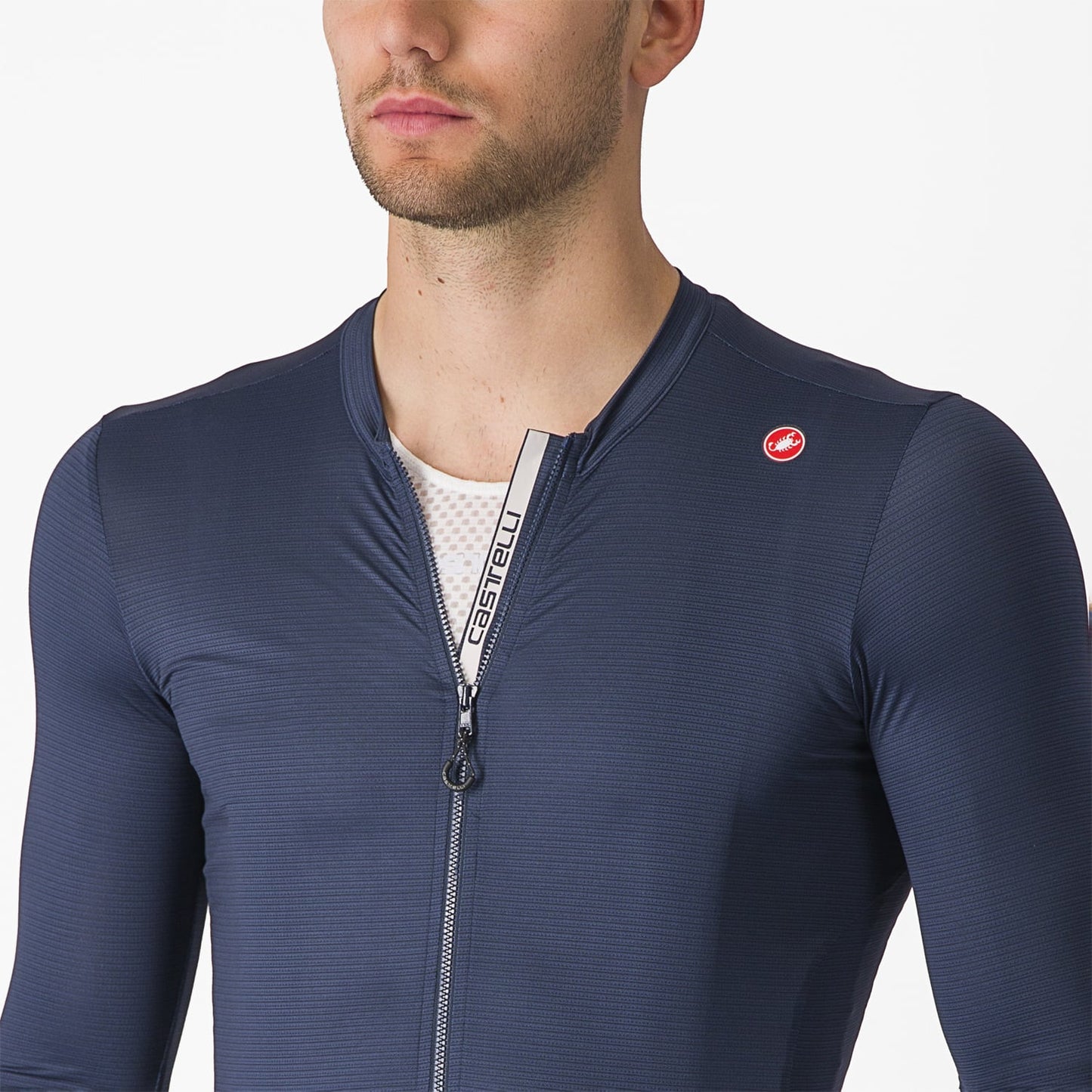 CASTELLI ESPRESSO Long Sleeve Jersey Navy 2025