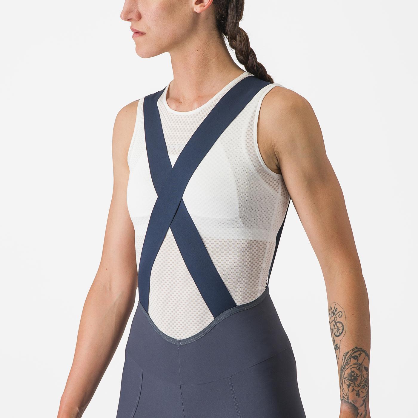 Dámské kalhoty CASTELLI ESPRESSO W DT Blue Bib Tight