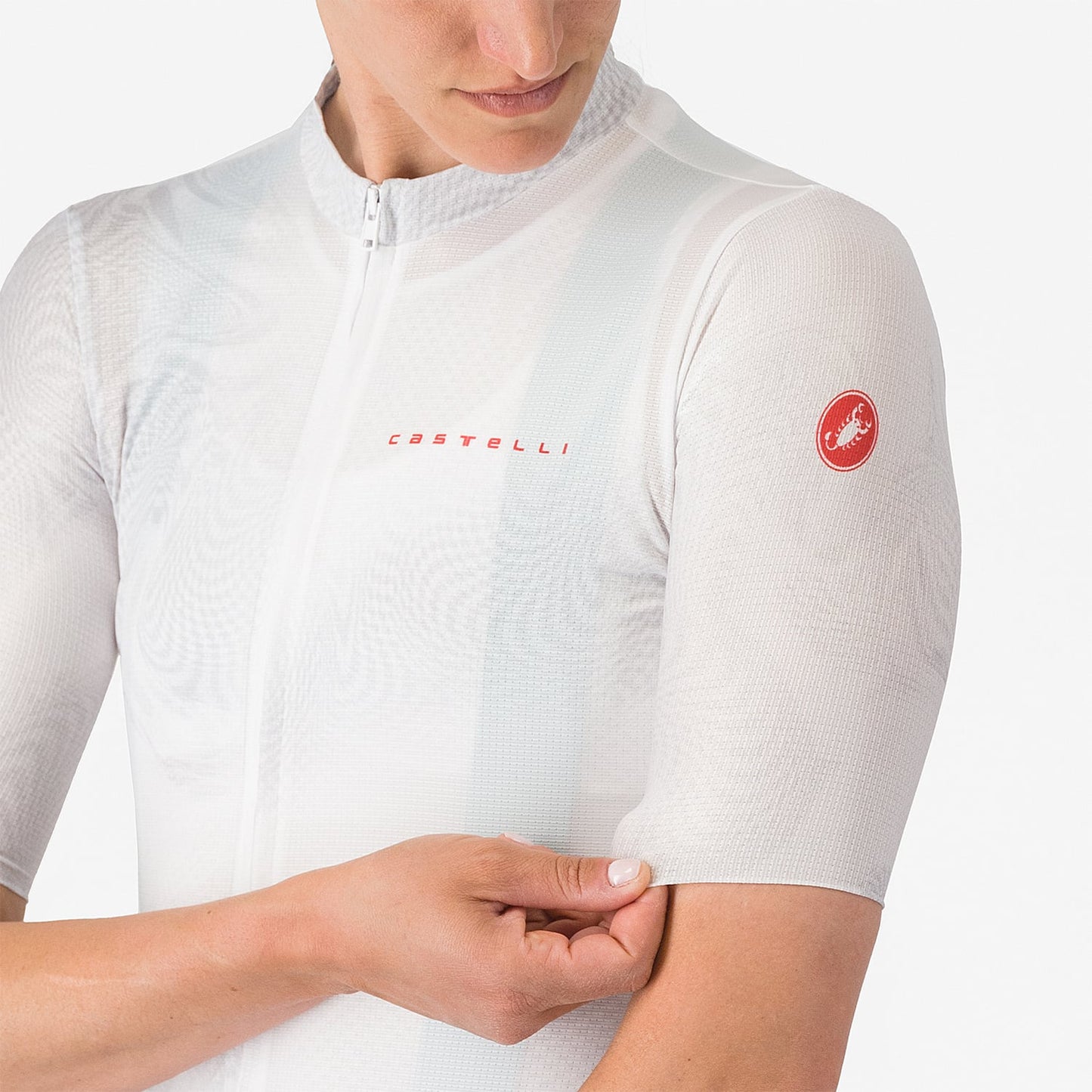 CASTELLI FANTASIA Dámský dres s krátkým rukávem White