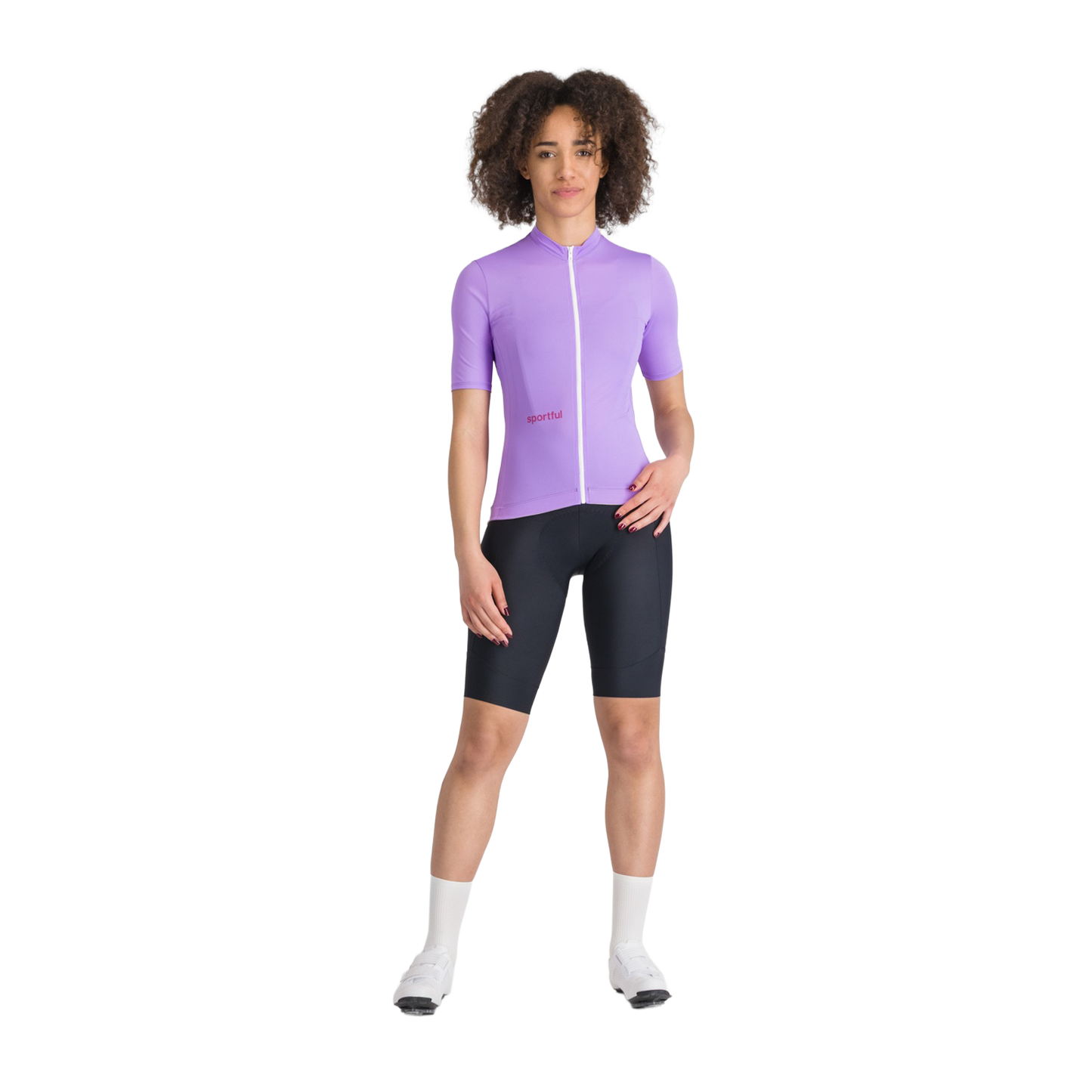 Women's SPORTFUL CLASSIC Short Sleeve Jersey Purple