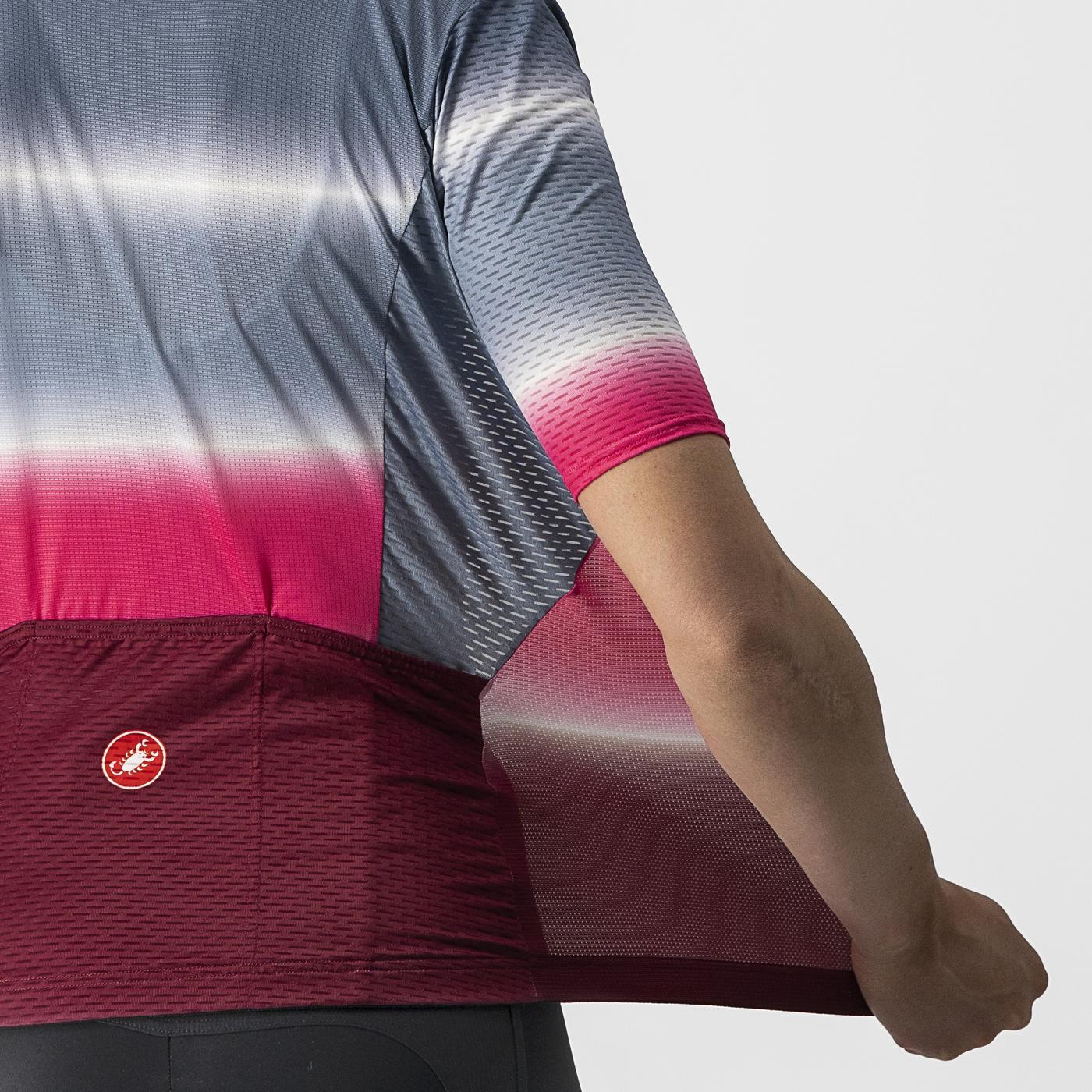 CASTELLI DOLCE Dres s krátkým rukávem Blue/Bordeaux