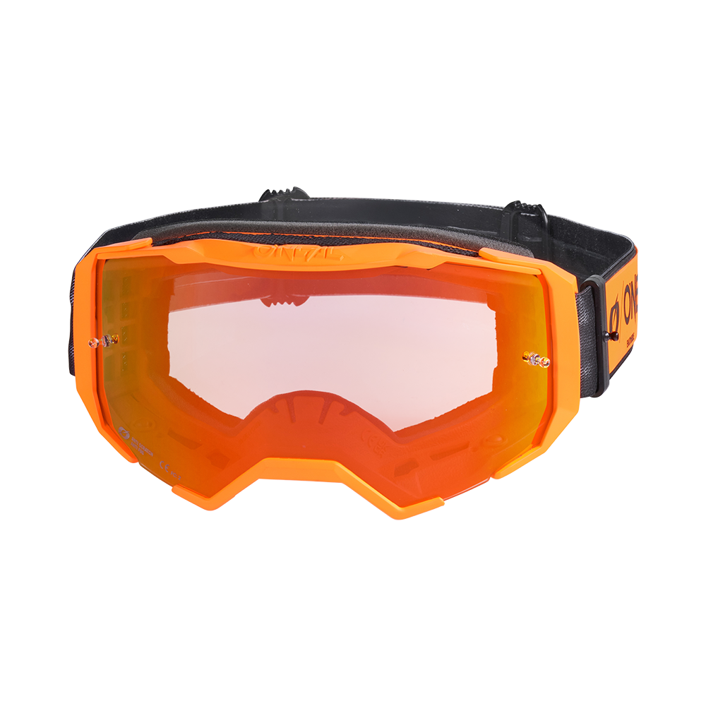Maska O'NEAL B-22 CORE Černá/Oranžová