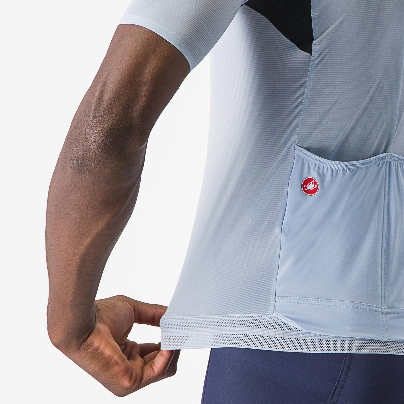 CASTELLI SUPERLEGGERA 3 Short Sleeve Jersey Blue