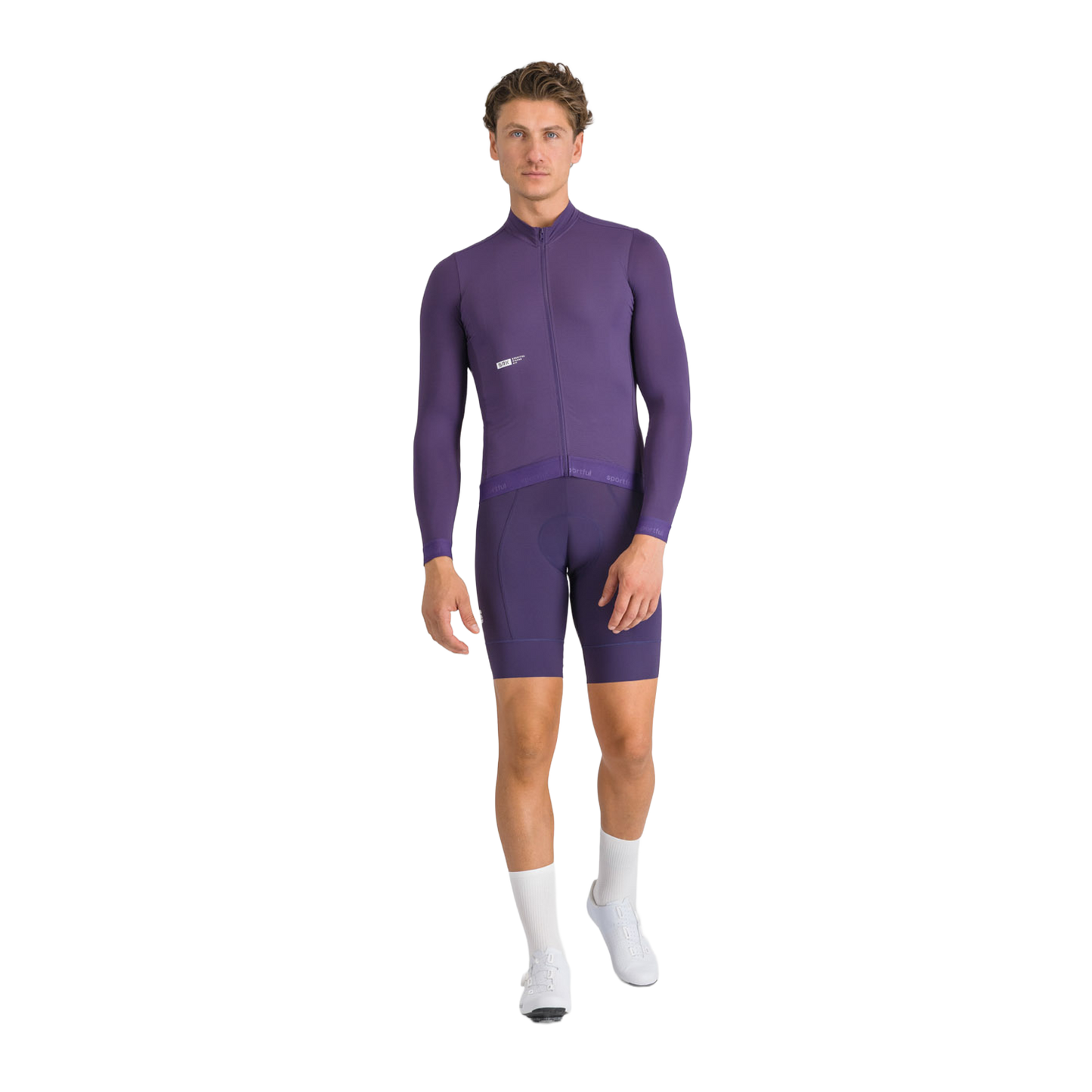 SPORTFUL SRK 2 Fialový dres s dlouhým rukávem