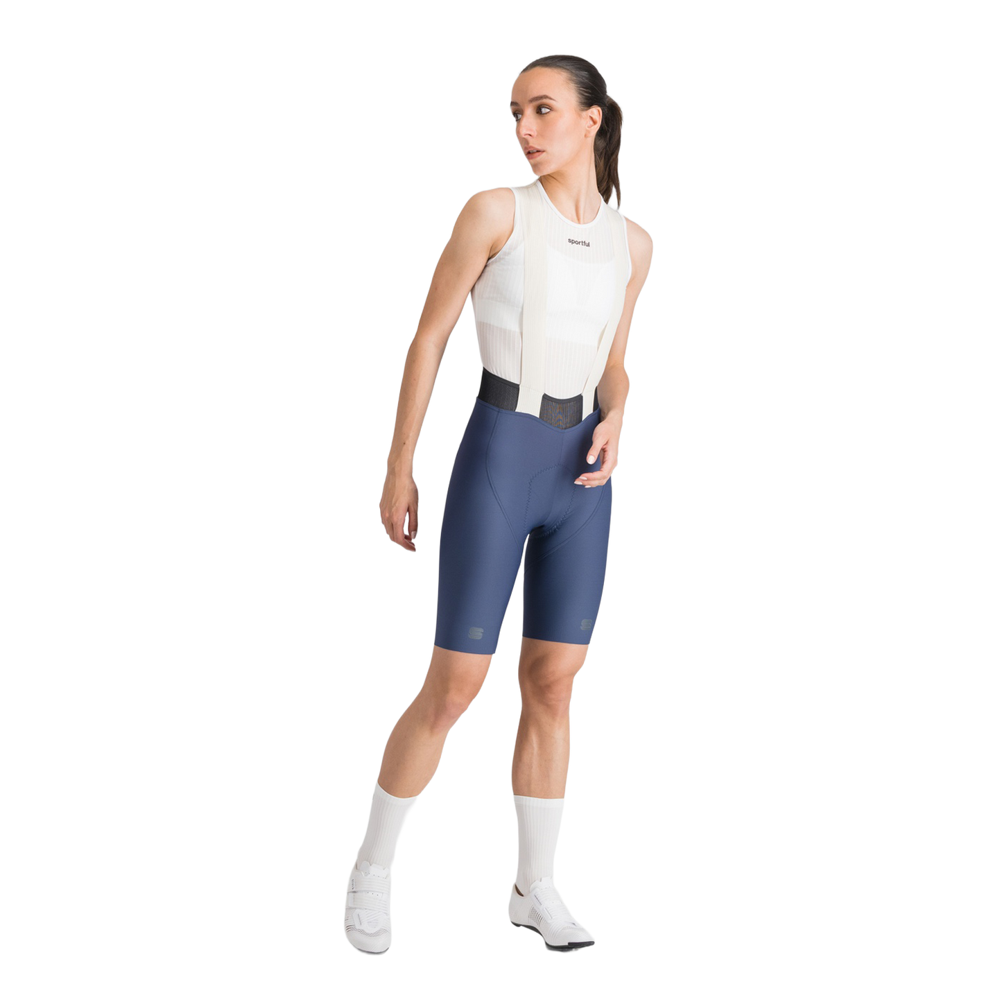 Women's SPORTFUL LTD 2 Blue Bibshort with Straps
