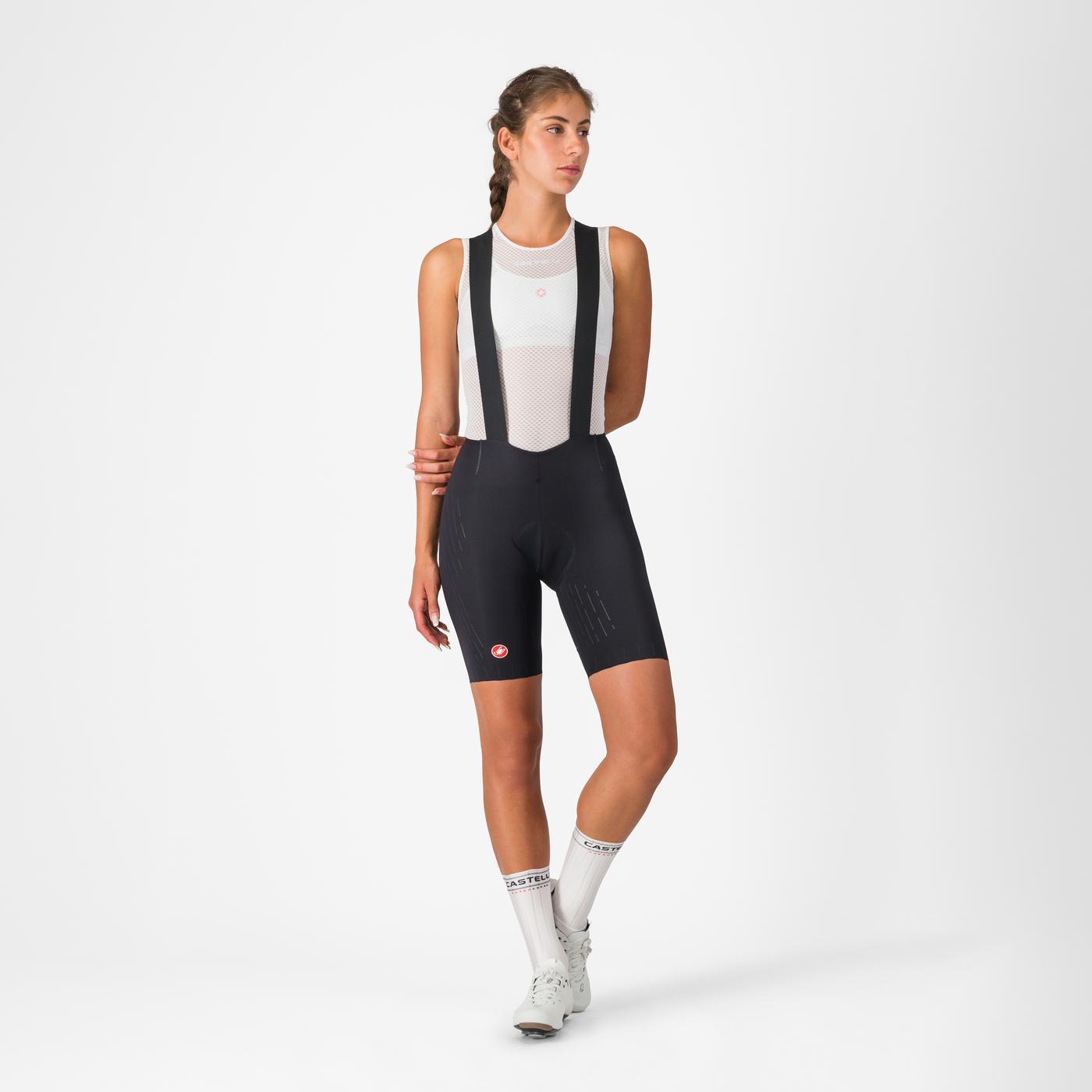 CASTELLI FREE AERO RACE Women's Short Bibtights Black