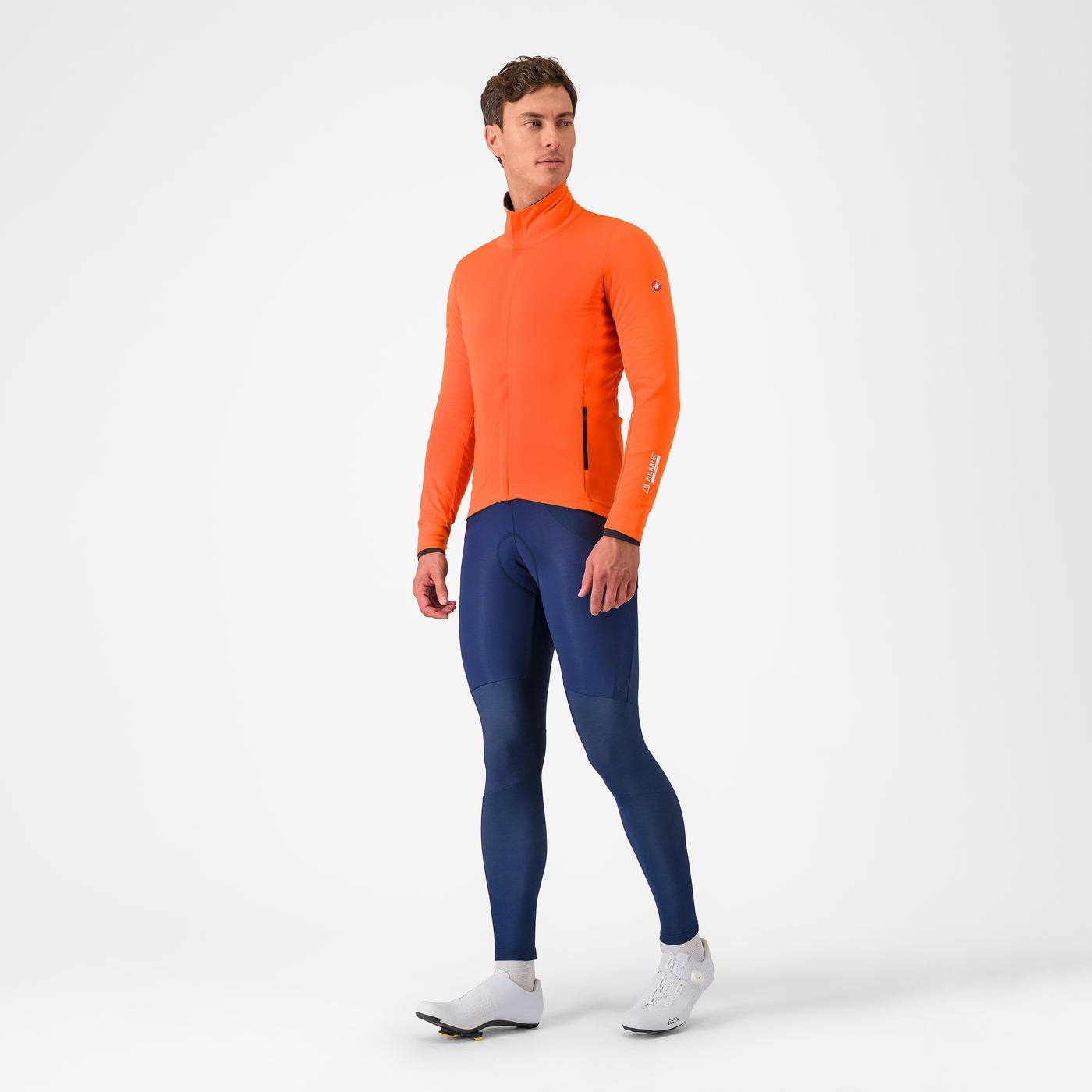 CASTELLI ALPHA 150 Bunda oranžová/černá