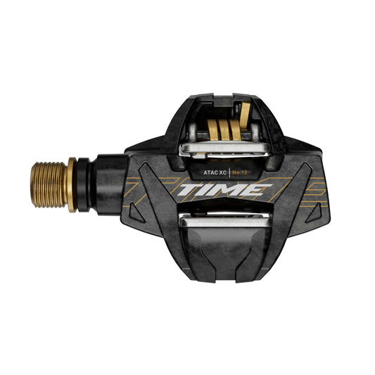 Pedály TIME ATAC XC 12 Ti-Carbon 13°/17° Gold 2025