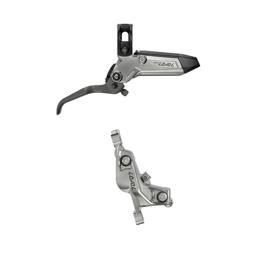 SRAM LEVEL ULTIMATE STEALTH 4pístová přední brzda Stříbrná