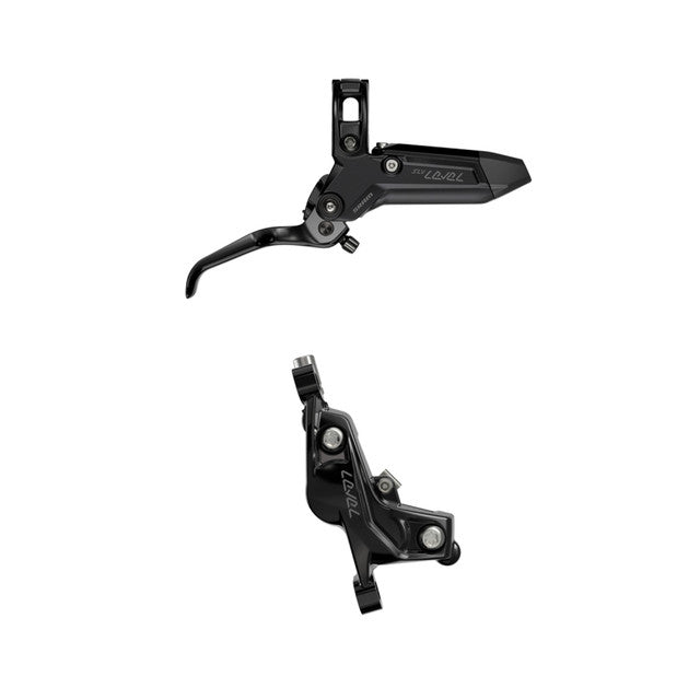 SRAM LEVEL SILVER STEALTH 4pístová zadní brzda černá