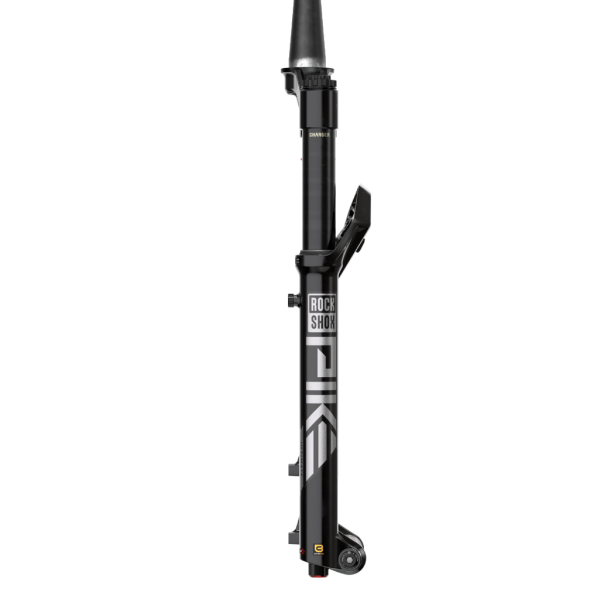 ROCKSHOX PIKE ULTIMATE CHARGER 3.1 RC2 29" DEBONAIR+ kuželová vidlice s osou 15x110mm Boost lesklá černá