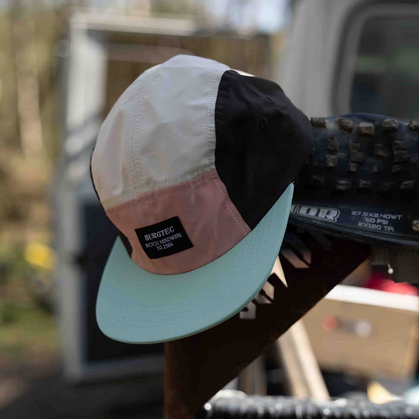 BURGTEC COURIER FIVE PANEL cap Neopolitan