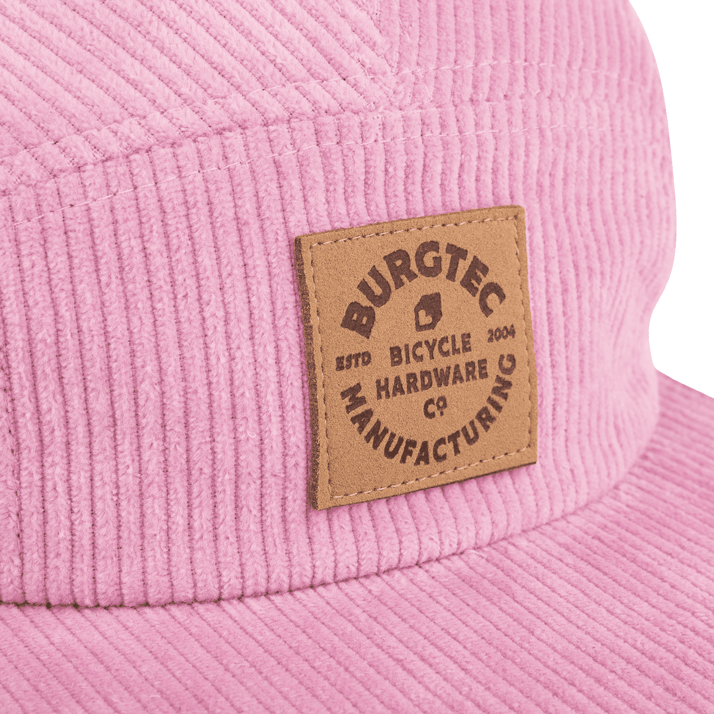 Cap BURGTEC BANDIT CORDUROY FIVE PANEL Light pink