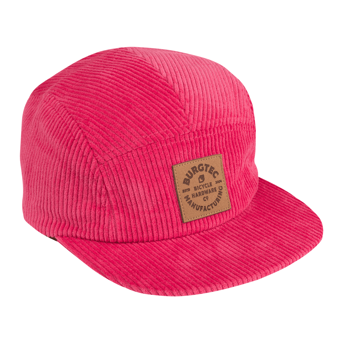 Cap BURGTEC BANDIT CORDUROY FIVE PANEL Pink Toxic Barbie
