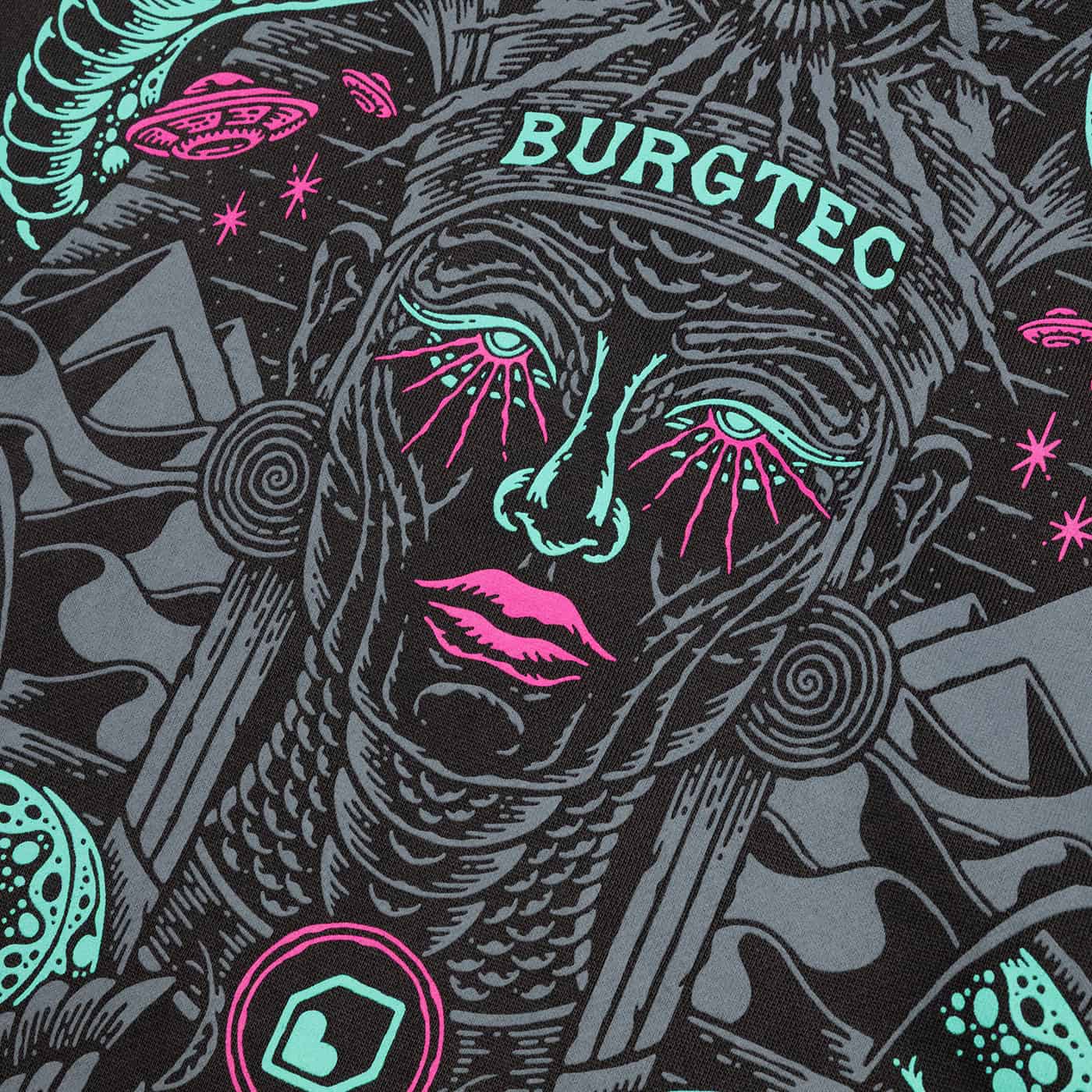 BURGTEC DESERT QUEEN FADED mikina