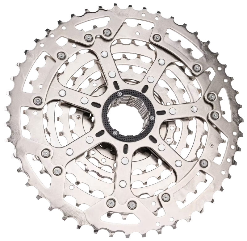 Kazeta 10V SHIMANO CUES CS-LG400 Linkglide - Edice Polish Silver