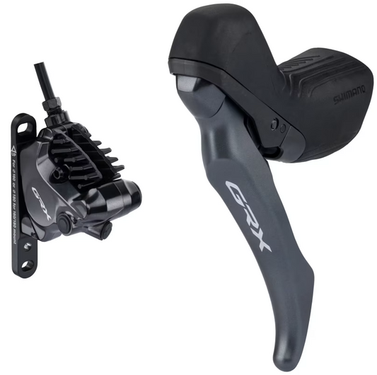Levá Páka Mono a Přední Třmen SHIMANO GRX BL-RX820 + BR-RX820 Flat Mount