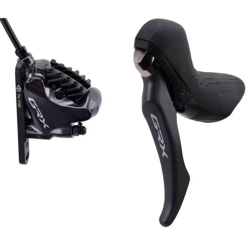 Levier Gauche Mono et Étrier Avant SHIMANO GRX BL-RX810 + BR-RX810 Flat Mount