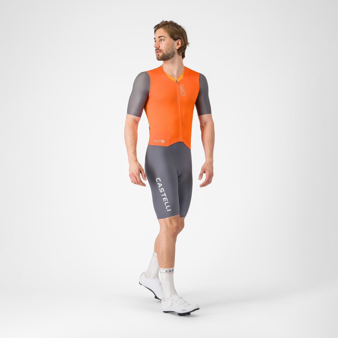 CASTELLI SATURDAY MORNING Kombinéza Orange/Grey