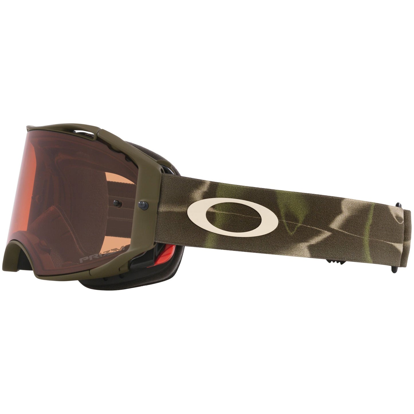 OAKLEY AIRBRAKE MTB Dark Brush Camo Obličejová maska Prizm Mx Bronze