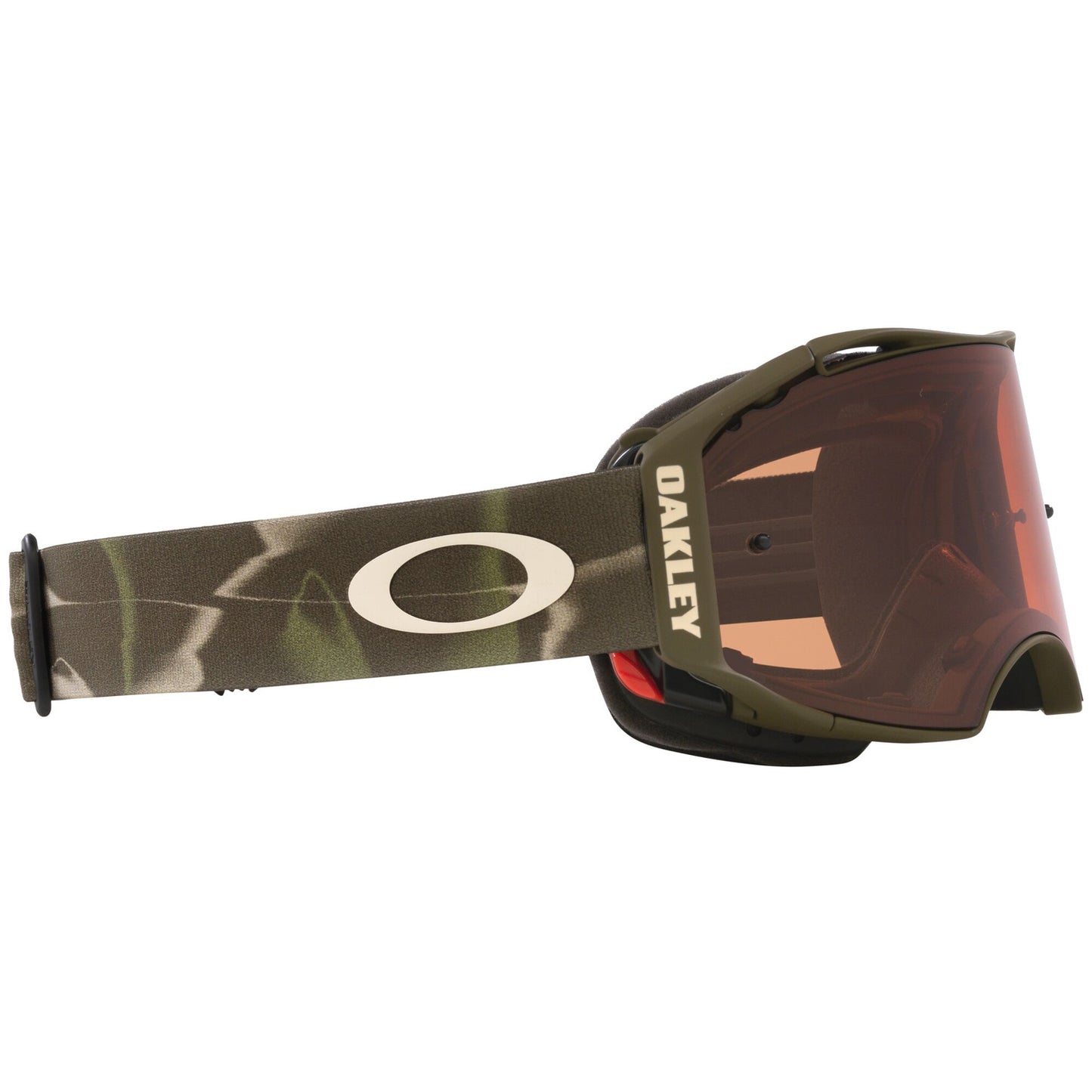 OAKLEY AIRBRAKE MTB Dark Brush Camo Obličejová maska Prizm Mx Bronze