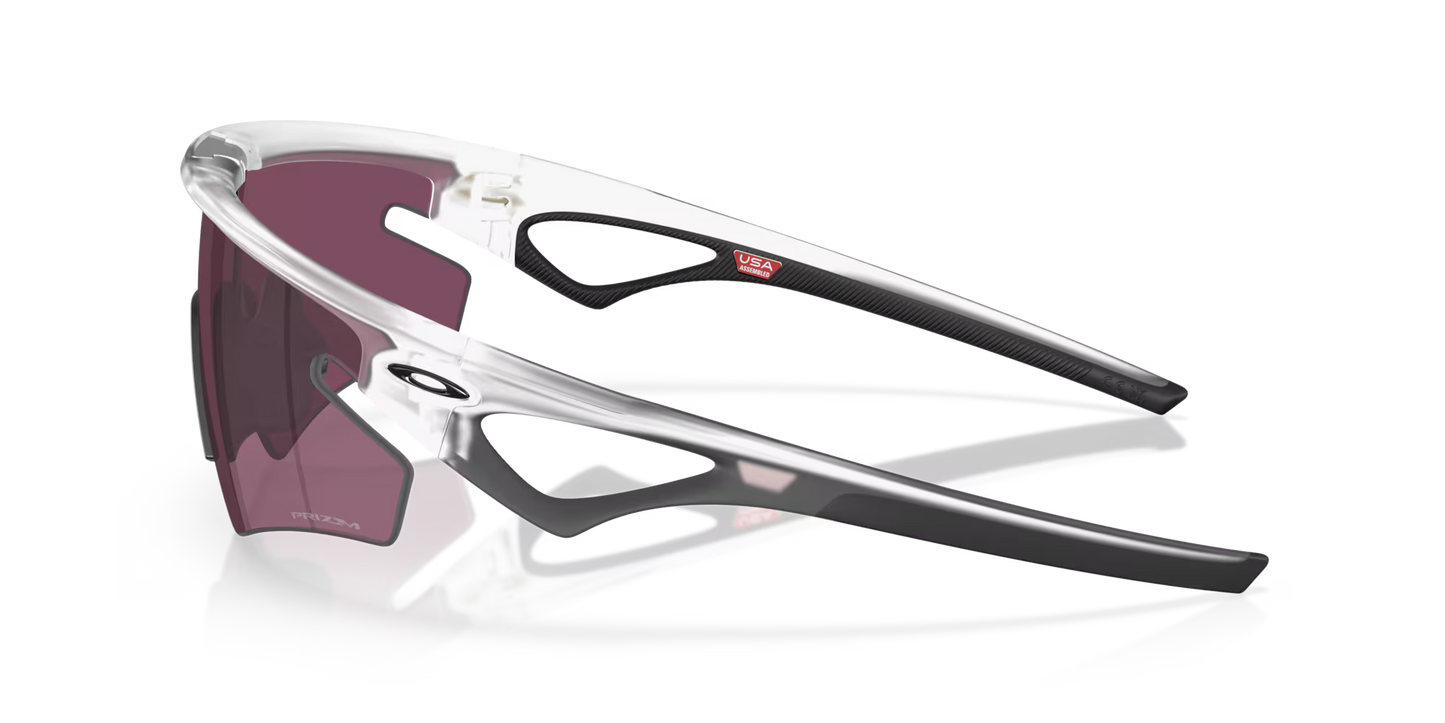 OAKLEY SPHAERA SLASH Matt Clear Brýle Prizm Road Black - OO9499-1036