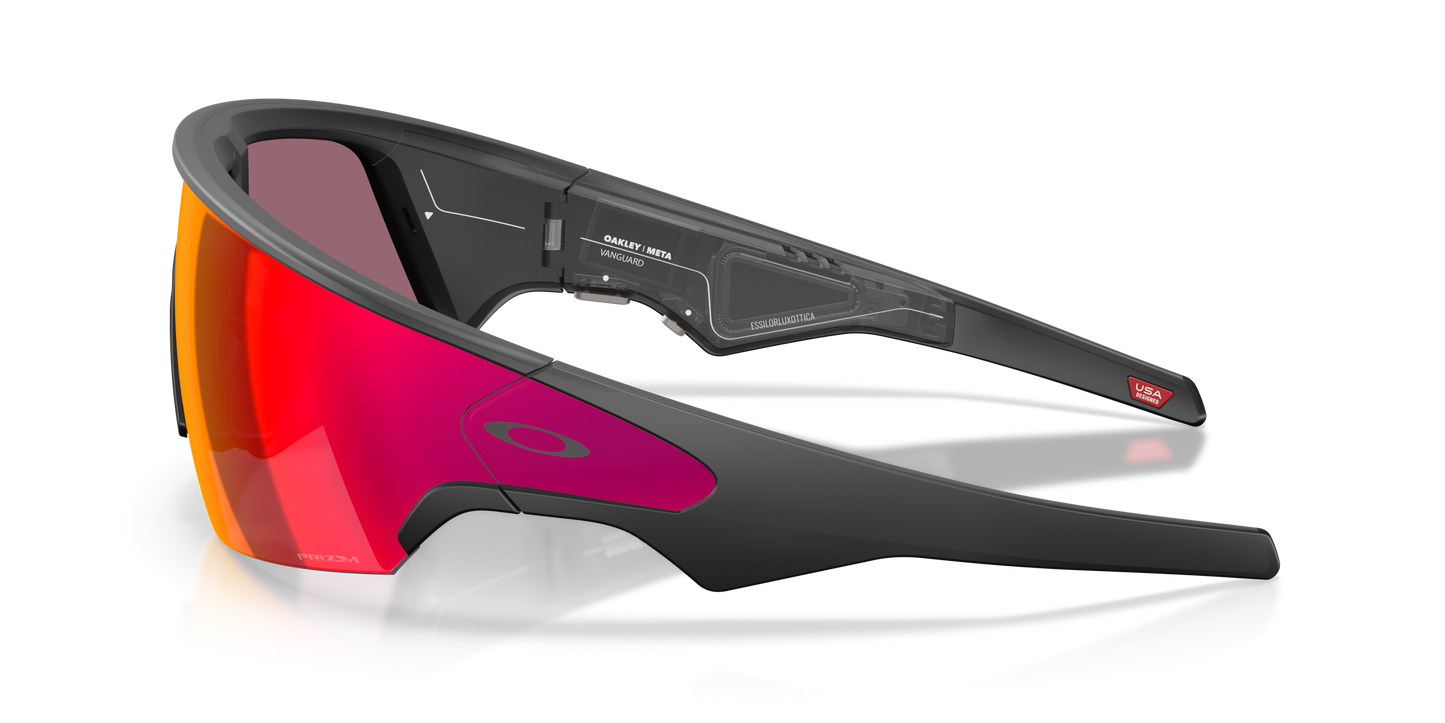 OAKLEY VANGUARD META Black Glasses Prizm Road