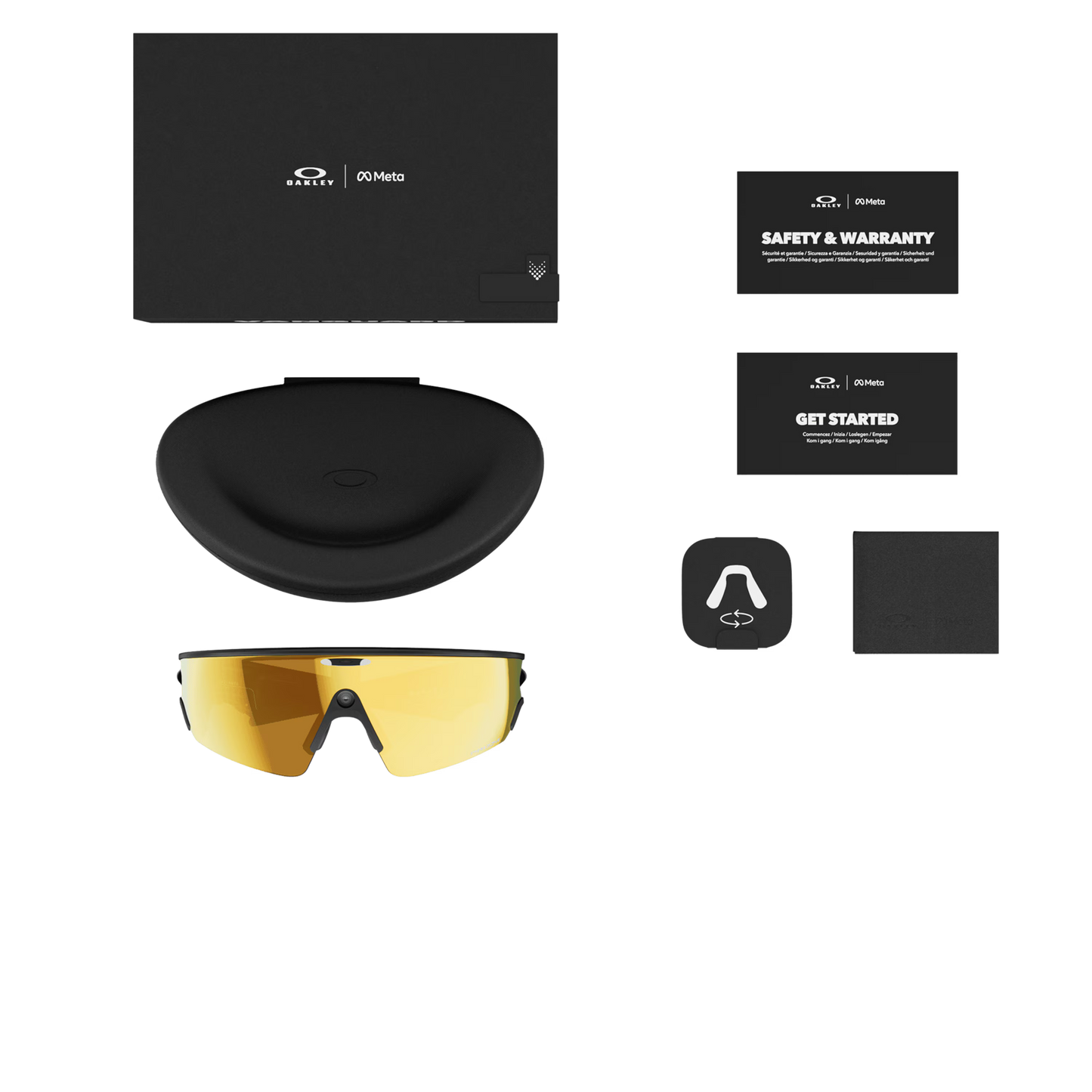 Brýle OAKLEY VANGUARD META Black Prizm 24K Lens