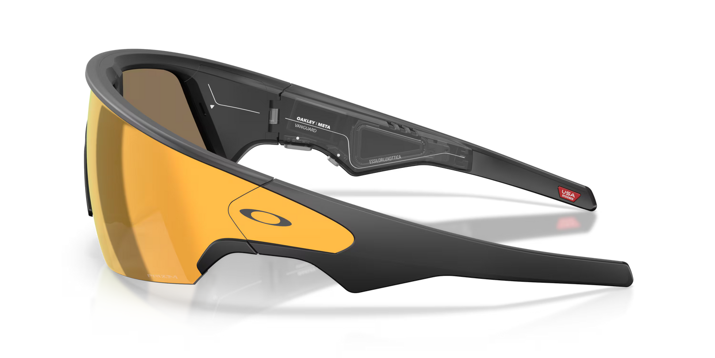 Brýle OAKLEY VANGUARD META Black Prizm 24K Lens