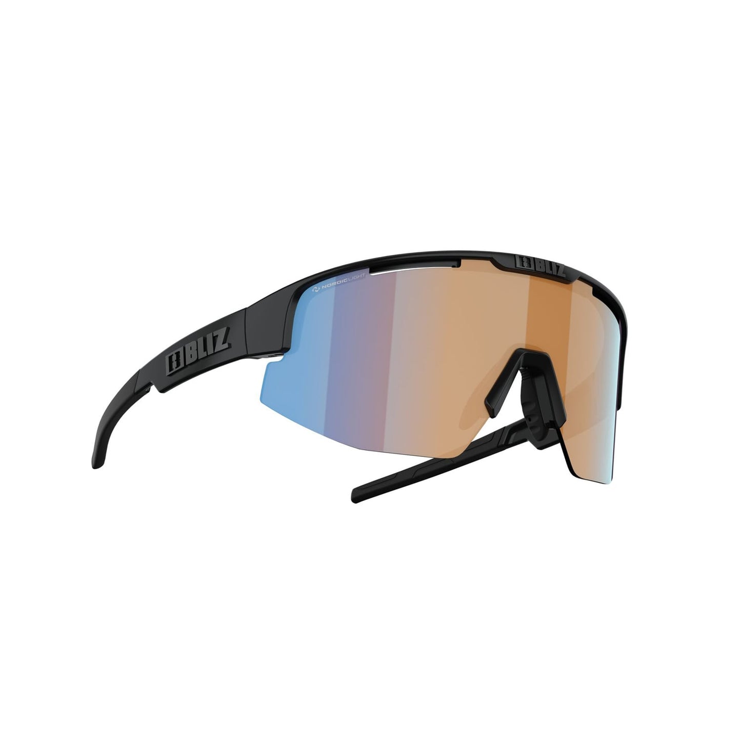 BLIZ MATRIX SMALL Sluneční brýle Black Matt Orange Lens