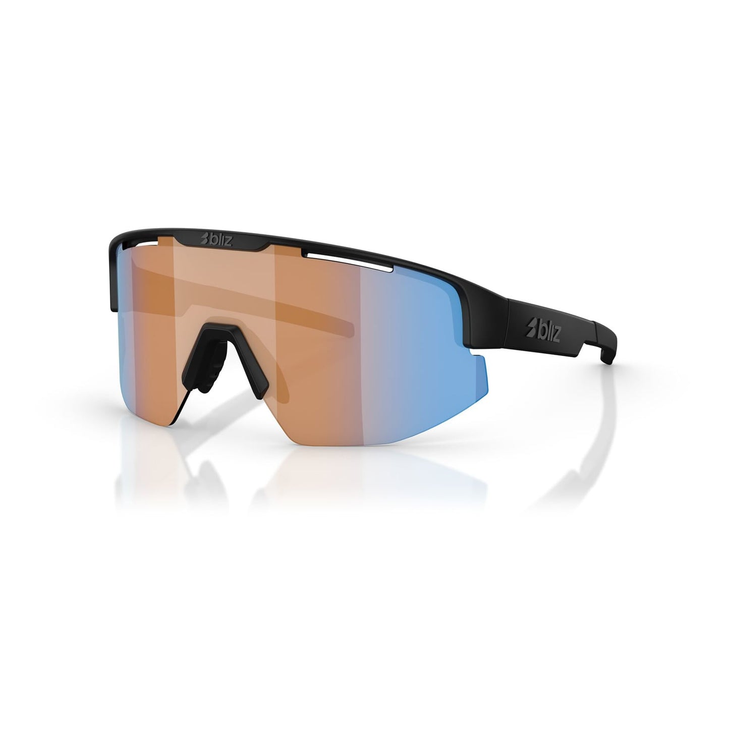 BLIZ MATRIX SMALL Sluneční brýle Black Matt Orange Lens