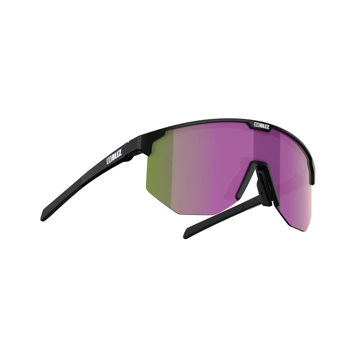 Brýle BLIZ HERO Black Matt Brown Lens Purple Multi