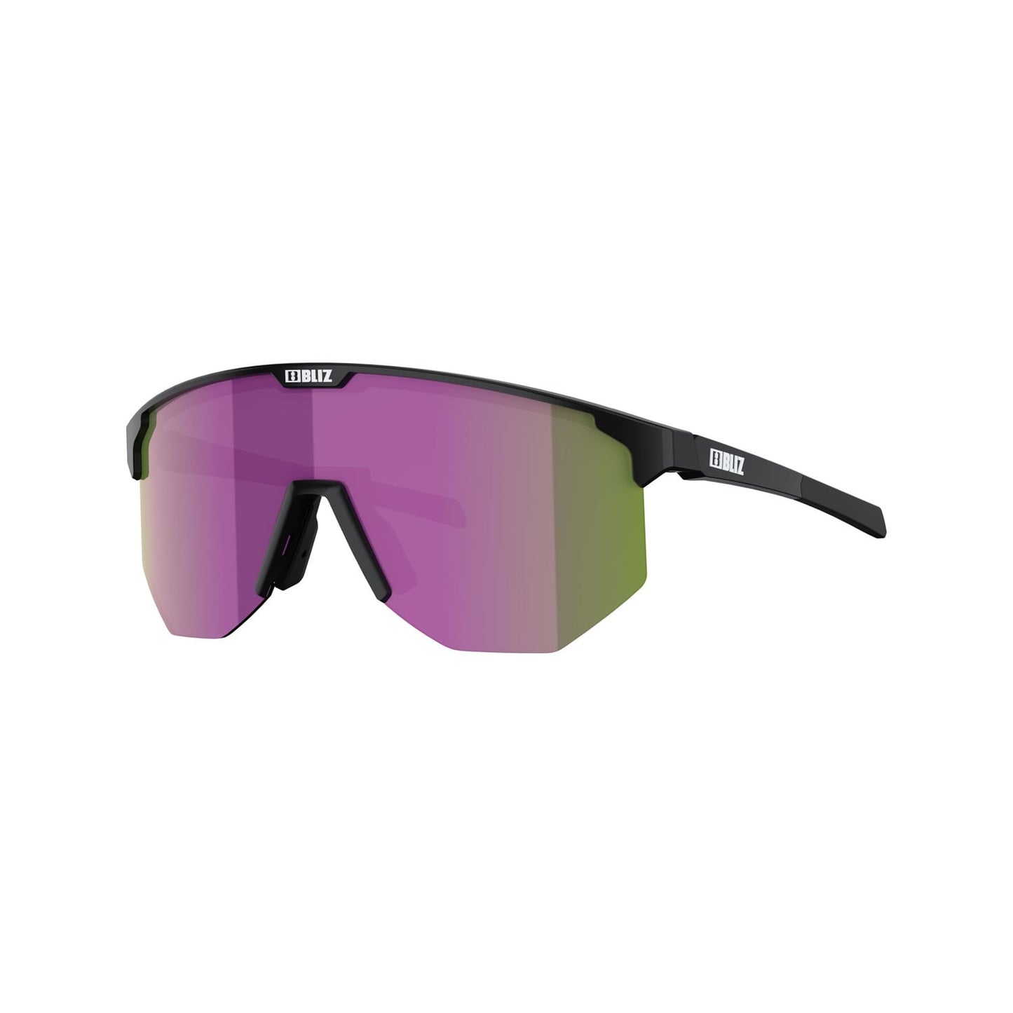 Brýle BLIZ HERO Black Matt Brown Lens Purple Multi