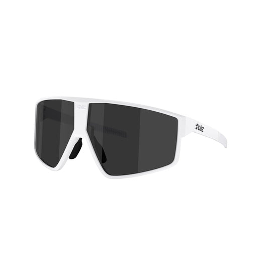 Glasses BLIZZ P002S White Matt Smoked Grey Screen