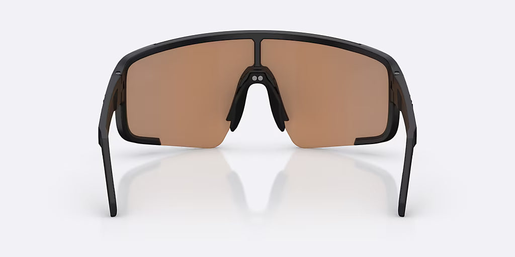 BLIZ P003 SMALL Brýle Black Matt Coral/Orange Iridium Blue Lens