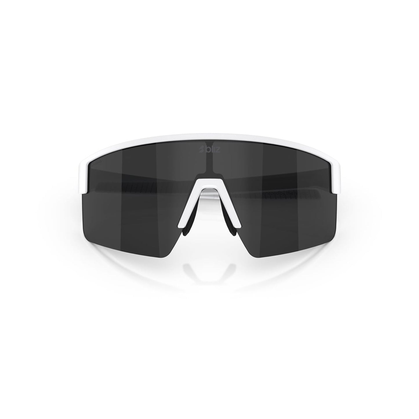 BLIZ P004 White Matt Smoke Screen Goggles