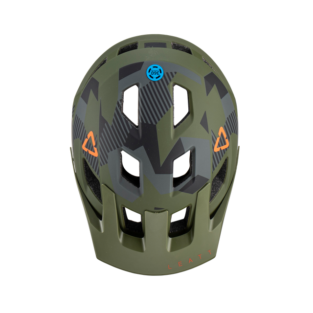 MTB Helmet LEATT ALL-MOUNTAIN 1.0 Junior Khaki