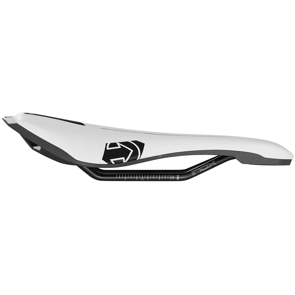 STEALTH PERFORMANCE 142mm PRO sedlo Bílé kolejnice z nerezové oceli