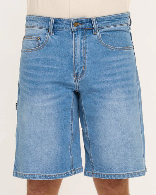 Šortky DHARCO JORT UNISEX COASTAL WASH Blue