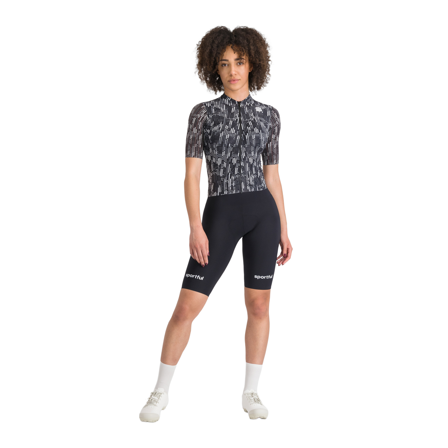 Women's SPORTFUL G-SUIT Short Sleeve Black/White
