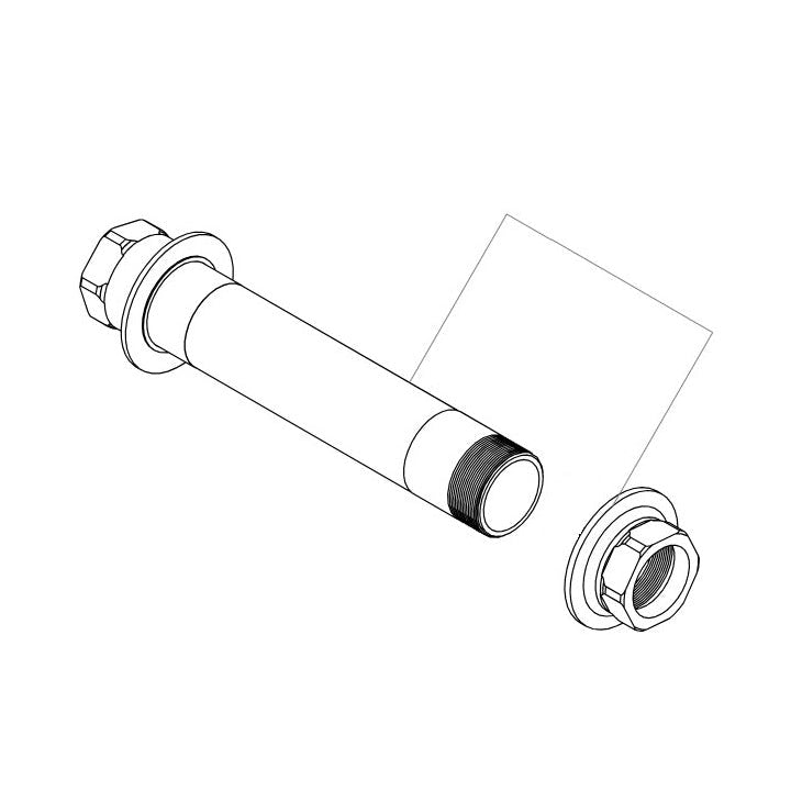 Vnitřní osa předního kola 12x100 mm ENVE INNERDRIVE