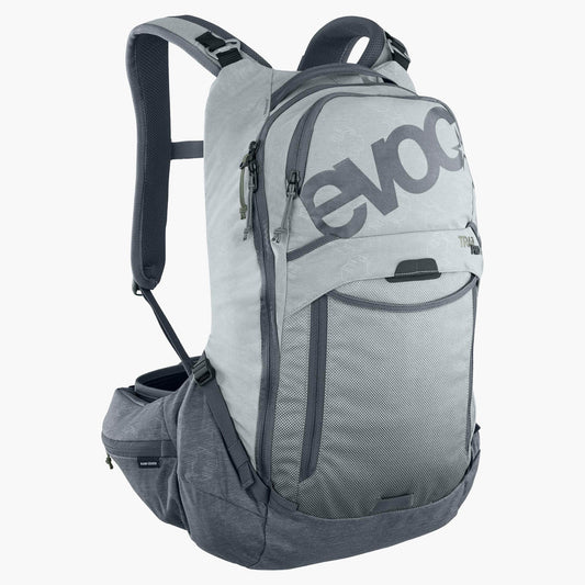 Batoh s bederní opěrkou EVOC TRAIL PRO 16 l, šedý