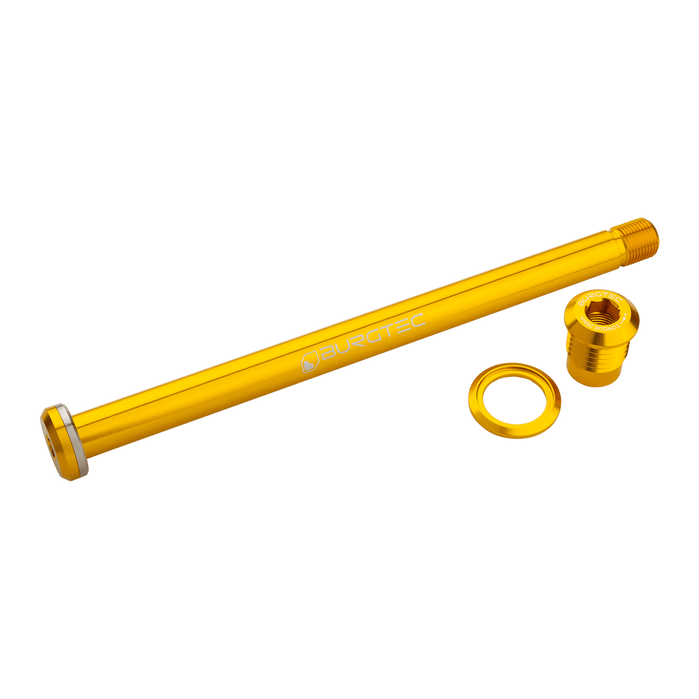 Osa zadního kola BURGTEC 174 mm pro rám Yeti Gold