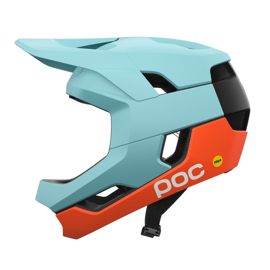 POC OTOCON RACE MIPS MTB Helmet Blue/Orange
