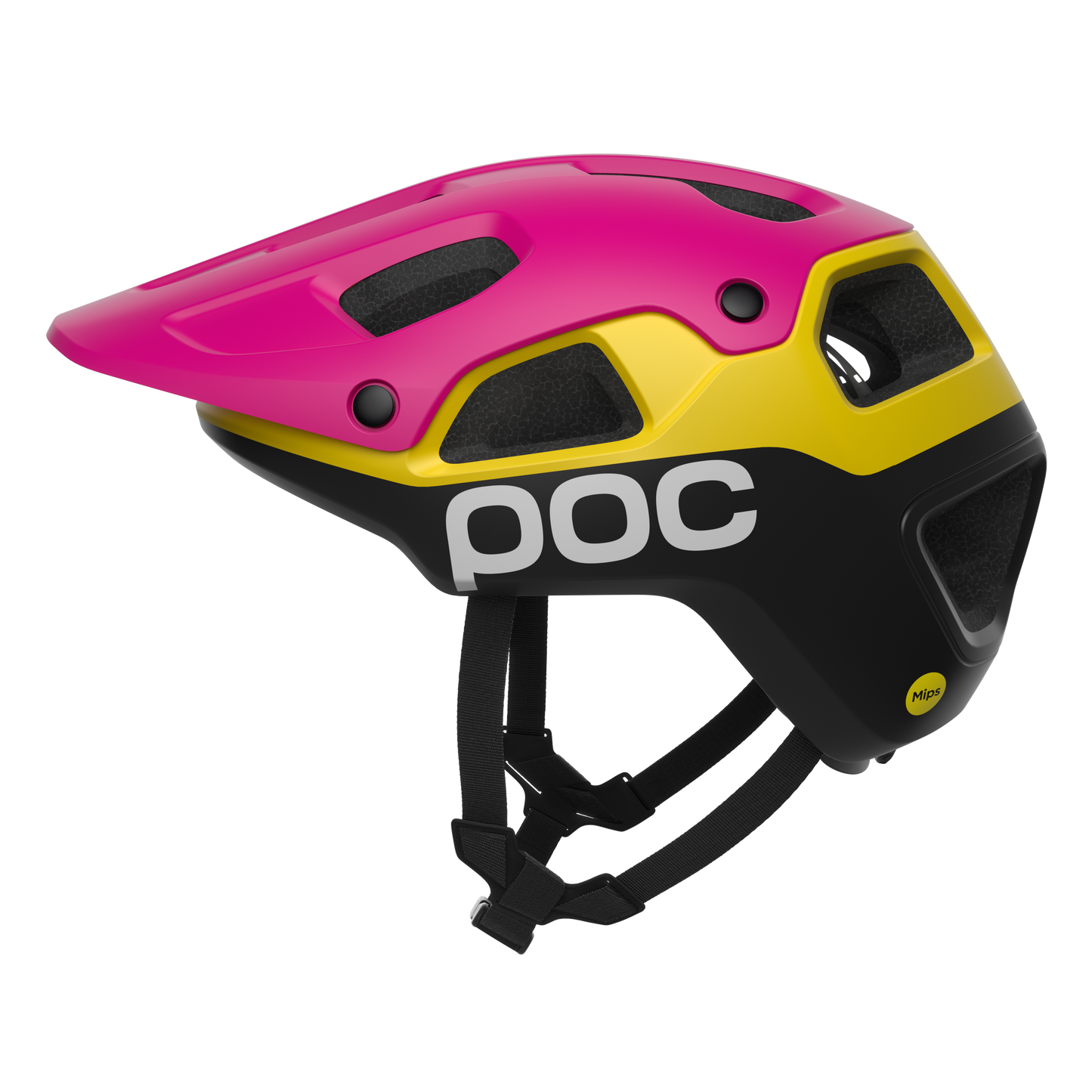 POC CULARIS PURE MTB přilba červená/žlutá