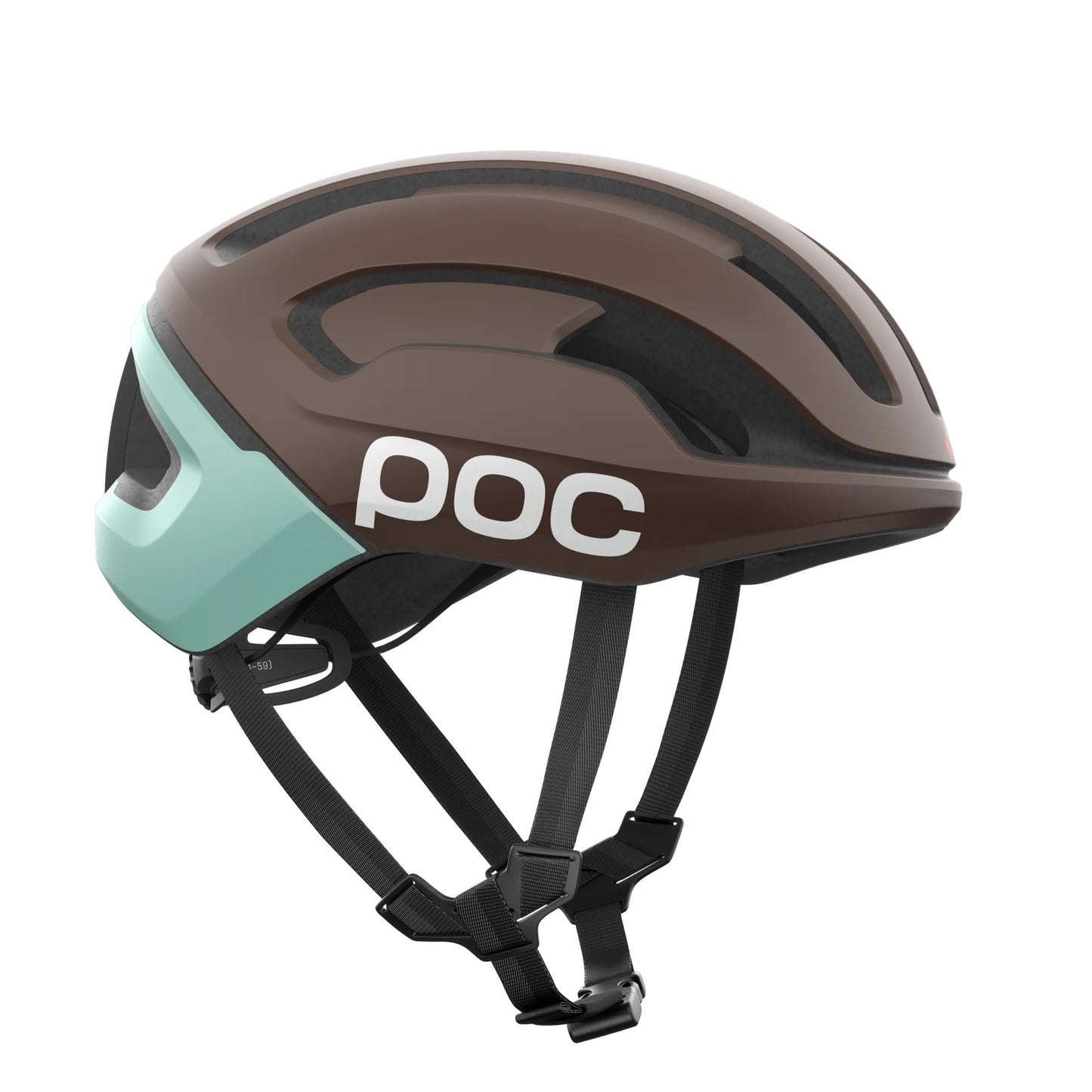 POC OMNE AIR MIPS Bronze/Blue Logo Road Helmet