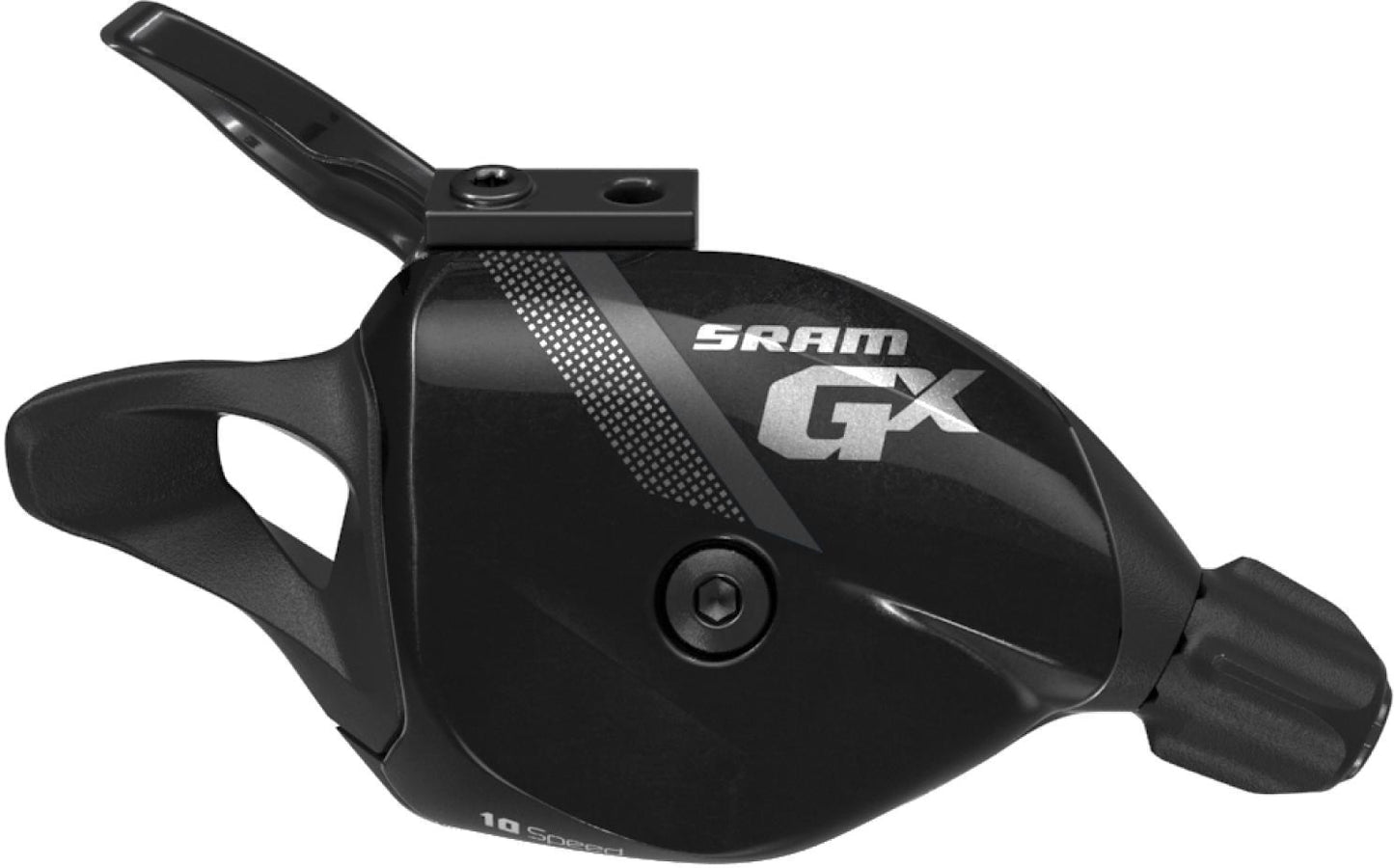 Pravý řadicí páček SRAM GX 10V Trigger, černý