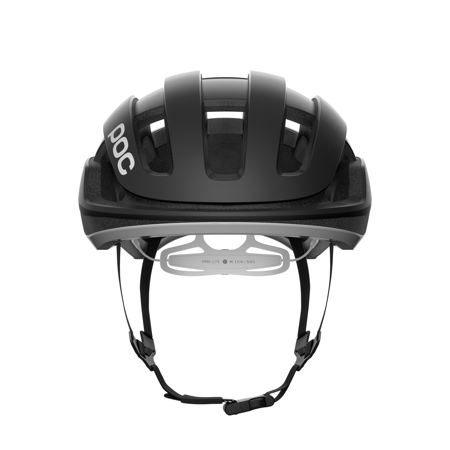POC OMNE LITE Road Helmet Black Matt/White